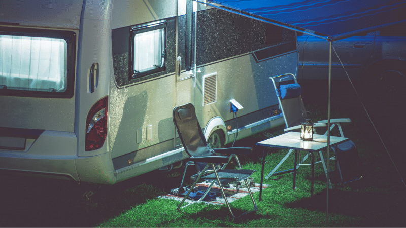 caravan night