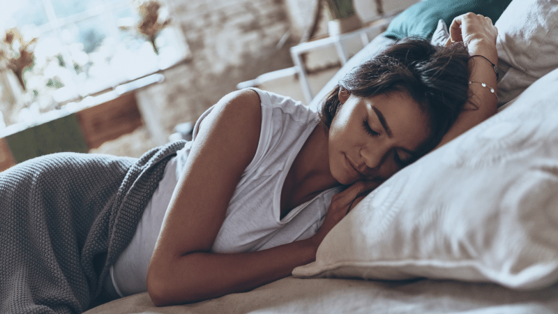 woman asleep