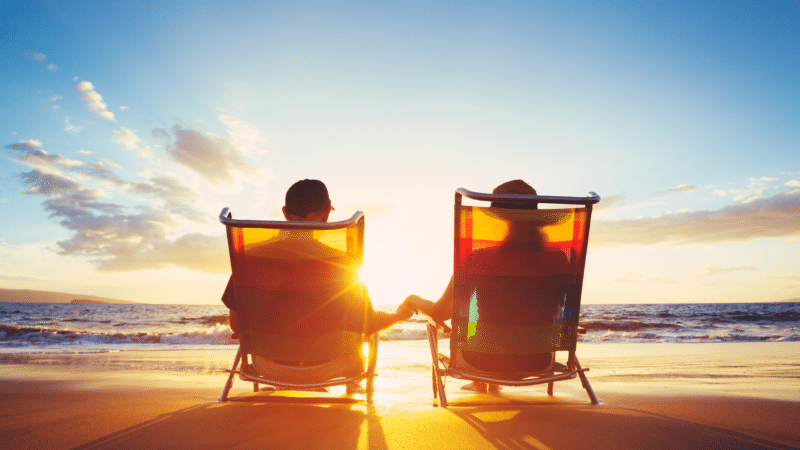 retired couple