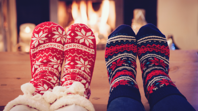 festive socks
