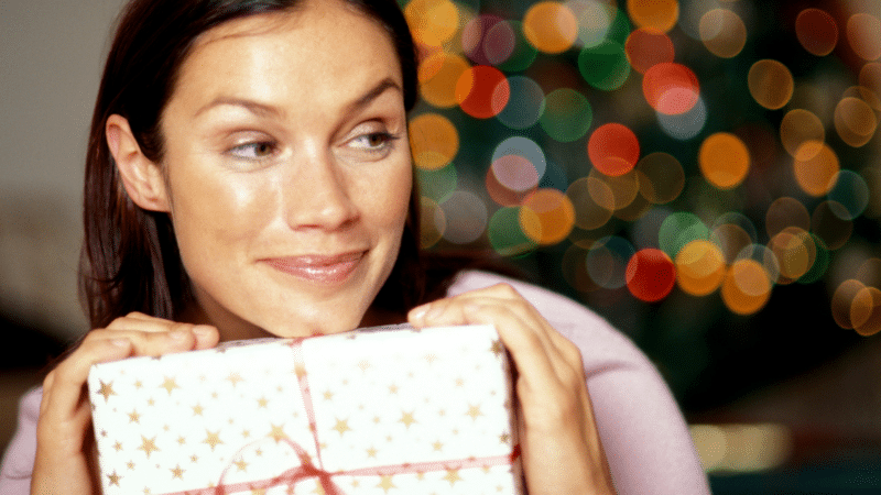 woman festive