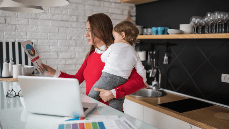 work from home jobs for mums